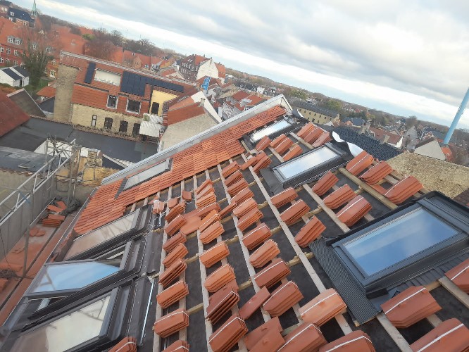 Restaurering af facade og tag på bevaringsværdig ejendom i Nakskov, billede 6